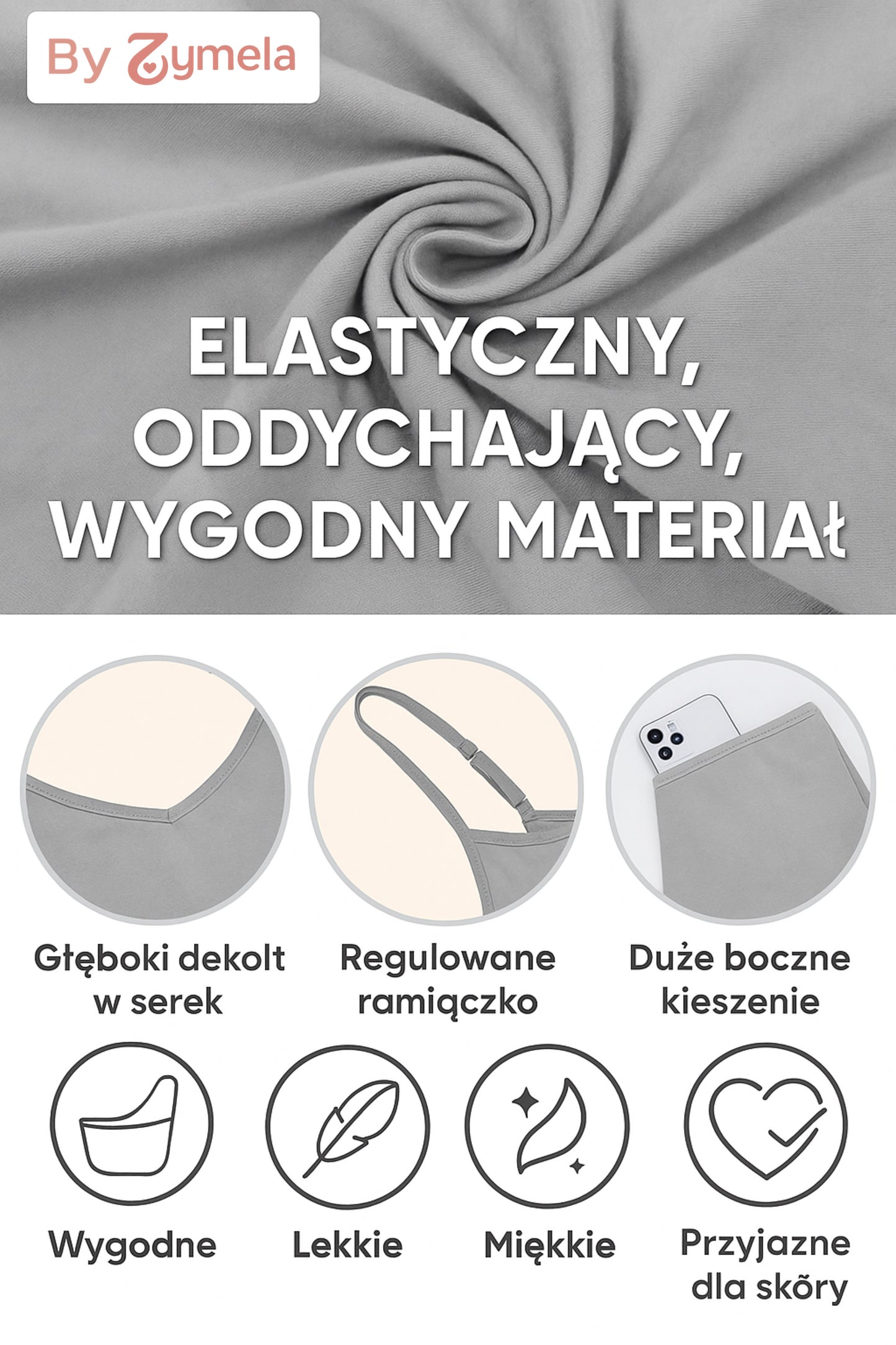 Luźny Kombinezon – Ciążowy i Poporodowy